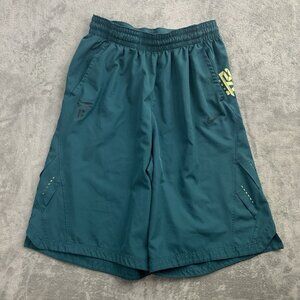 Nike Shorts Mens Large Kobe Bryant #24Elite Black Mamba Green Basketball Gym